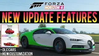 Forza Horizon 4 - NEW UPDATE! DLC Cars Revealed, New Customization & RIMS!
