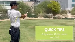 QUICK TIPS - UNDER ARM STICK DRILL