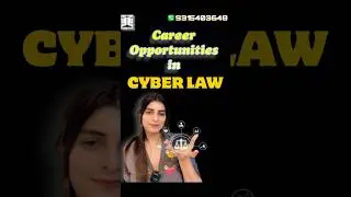 Career Opportunities in Cyber Law 😱⚠️ #ai #cybercrime #cyberlaw #chatgpt #grok #deepseek #subscribe