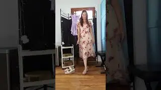 Butterfly Dress Try-On 🔗 in description #prettydress #dressreview #tryon #summerfashion