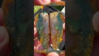 Finding and cutting Australian agates/crystals