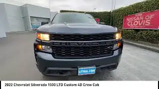 2022 Chevrolet Silverado 1500 LTD Shadow Gray Metallic Black Cloth madera Visalia Fresno Financing