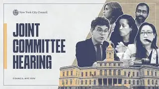 LIVE: &ldquo;Oversight - Revisiting City Contracts Serving Asylum Seekers in New York City,&rdquo; Hosted by &hellip;