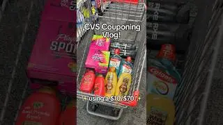 CVS couponing vlog ✨