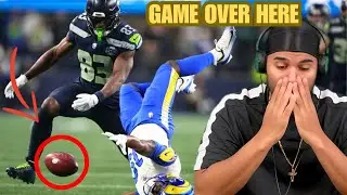THE MOMENT THE RAMS LOST😱 Reacting to Rams vs Seahawks Highlights