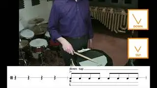 Basic Drumming | 4-Stroke Types: Down-Tap