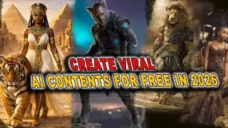 Create VIRAL Content with FREE AI Tools in 2026 | Step By Step Guide