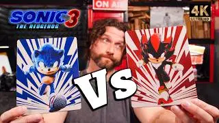 Sonic The Hedgehog 3 Steelbook Unboxing & Comparison
