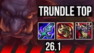 TRUNDLE vs WARWICK (TOP) | EUW Diamond | 26.1