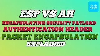 Encapsulating Security Payload (ESP) and Authentication Header (AH) Packet Encapsulation Explained