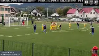 L4️⃣ CS Vicovu de Sus🟡🆚️Academica Gălănești🔵 1️⃣-0️⃣ 🎥 rezumat by Alex Danilov