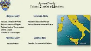 Arezzo Palaces Castles and Mansions - 4K