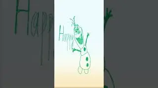 pencil drawing Olaf snowman Frozen cartoon movies