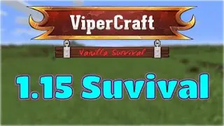 *NEW* 1.15 Minecraft SMP!!! | ViperCraft #1 (Season 2)