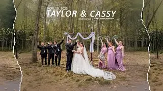 Cassy & Taylor / Raja Films & Photography 🎬™ / Cinematic Wedding Film / Windsor, Canada +12263408520