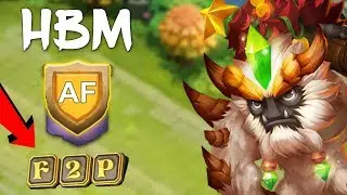 Castle Clash: HBM AA-AF Amazing Setup!!