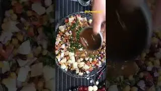 Lobia Chana Chaat Recipe #yummy #easyrecipe #dilicious #inhousedelight #ramzanrecipes