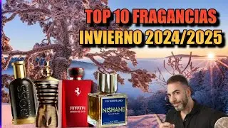 Top 10 Fragracias invierno 2024/2025 (Reseña❄️🥶)