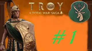 Total War Saga: Troy. #  1. Эней. Знакомство с игрой.