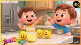 Kids Enjoy Making Lemon Treat Song 🍋🎶 | Fun Food & Learning Song for Kids