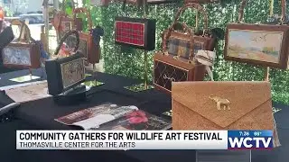Community gathers for Wildlife Art Festival