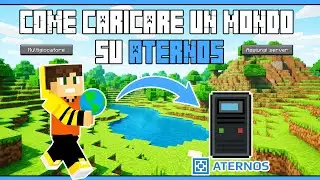 Come caricare un mondo su Aternos 🌍 💻 - caricare mondo locale Minecraft su server esterno gratis ⛏🔝