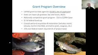 National Coastal Wetlands Conservation Grants Webinar