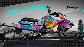 BIGGEST BLACK FRIDAY SLED WRAP SALE EVER - Deviant Ink