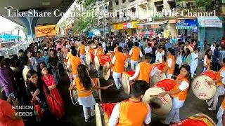 Gajavakra Dhol Tasha Pathak At Tardeo Cha Raja Aagaman 2018 | Tardeo Cha aagaman | Dhol Tasha pathak