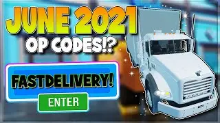(JUNE 2021) ALL *NEW* SECRET OP CODES!? Roblox Delivery Simulator
