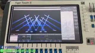 Tiger Touch II 17.1 Lighting Console &ndash; Powerful Touch Screen Control with 4096 DMX Channels