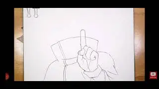 Obito drawing by aarav beniwal jaat 