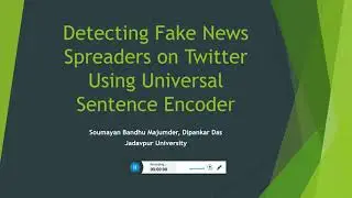 PAN 2020: Detecting Fake News Spreaders on Twitter Using Universal Sentence Encoder