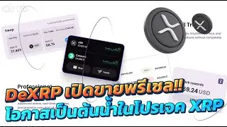 Dexrp โปรเจค DEX ของ XRP Ledger เปิดขายรอบพรีเซลก่อนสิ้นสุด!!