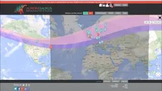 Aurorasaurus Timelapse