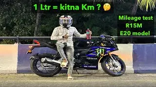 R15M monster edition 2023 mileage test video | R15M mileage test video | R15M monster mile￼age test