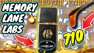 1G BLINKERS | Memory Lane Labs | Disposable Dab Cart Review