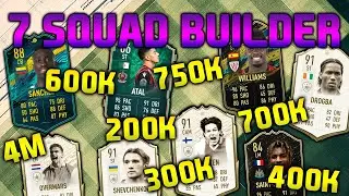 FIFA 20 SQUAD BUILDER 200K 300K 400K 600K 700K 750K 4M HYBRID SQUAD BUILDER FUT CHAMPIONS TEAMS