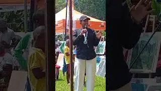 Minister for Tourism Barbra Rwodzi Speaks at the Honde Valley Marathon, About Increasing Tourism. 