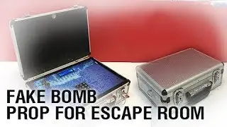 Fake bomb (keypad) prop for escape room