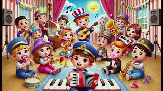 The Sing Along Parade | @FrozenKidsNurseryRhymes | A Musical Adventure for Kids