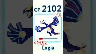 20 HP Lugia Clutches 1v3 vs Grunt! 💪🔥 #PokemonGO #pokemon #youtubeshorts