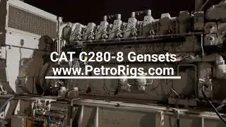 CAT C280-8 Gensets