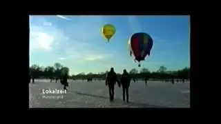 Modellballone auf dem Aasee Januar 2009 WDR Lokalzeit Münsterland