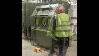 Hodge Clemco Enviraclean 1250 Shot Blast Cabinet with Cyclone, Pressure Pot and Dust Extractor