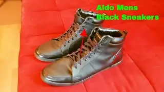 ✅  How To Use Aldo Black Mid Top Shoes Review