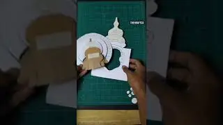 DIY Kathakali Face Wall Art || Home Decor #shorts