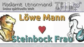 L&ouml;we Mann & Steinbock Frau: Liebe und Partnerschaft
