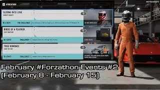 Forza Motorsport 7 - February #Forzathon Events #2 (February 8 - February 15)