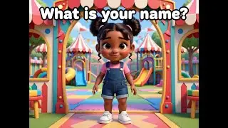 What Is Your Name? Song for Kids | Say My Name Practice | Autism & Speech Delay Friendly